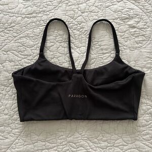 PARAGON Jet Black Athletic Bra